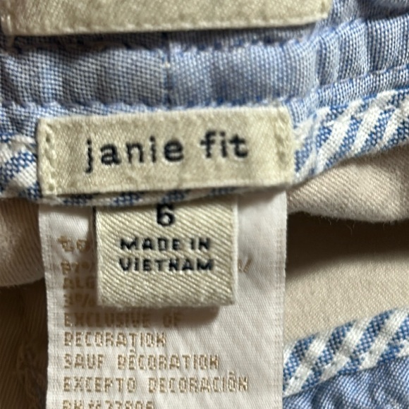 Tommy Hilfiger Stretch Janie Fit Women’s Cropped Khaki Chino Style Pants Size 6 - Picture 4 of 5